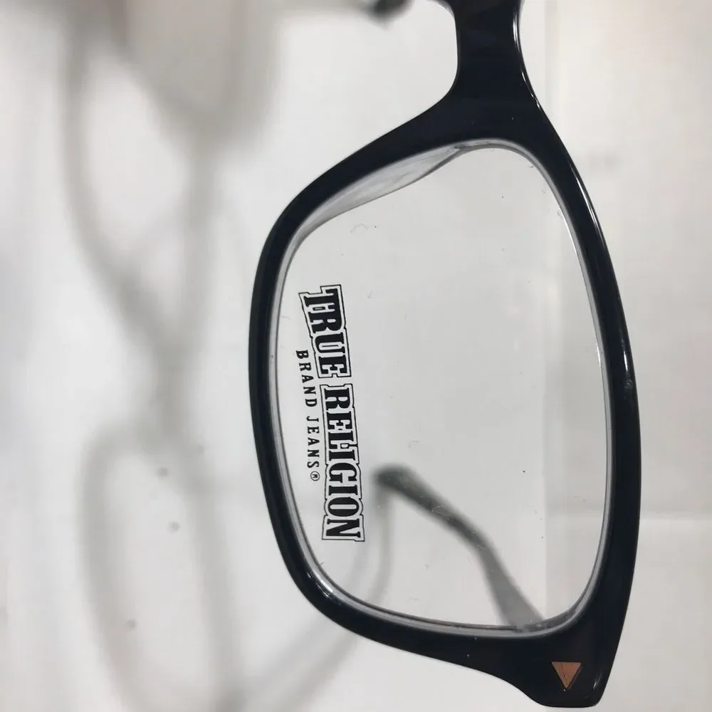 TRUE RELIGION Womens Full Rim Eyeglasses Frames 51-17-135 with case